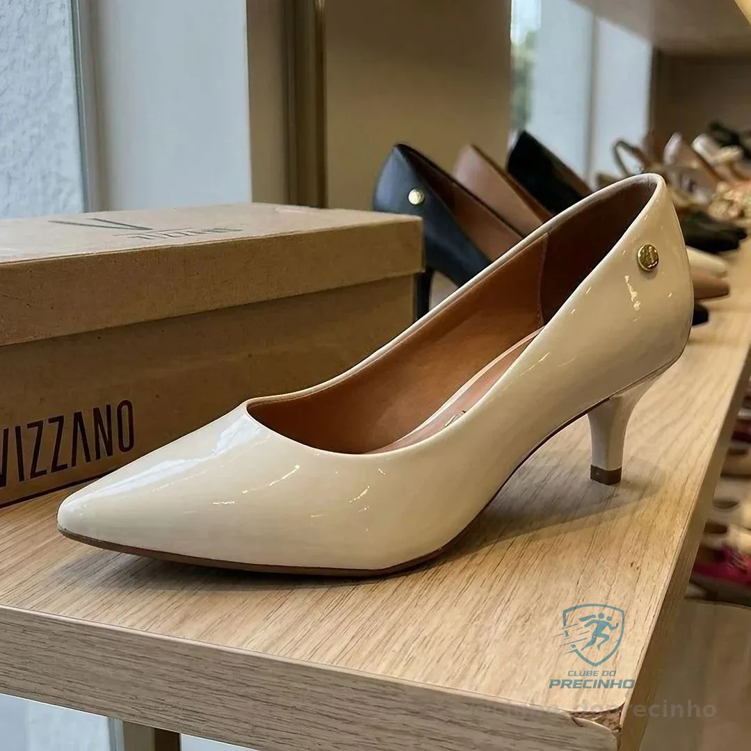 Scarpin Vizzano Salto Alto Elegante Feminino Mercado Livre