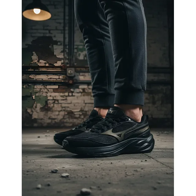 Tênis Mizuno Space 5 - Masculino - Preto-preto