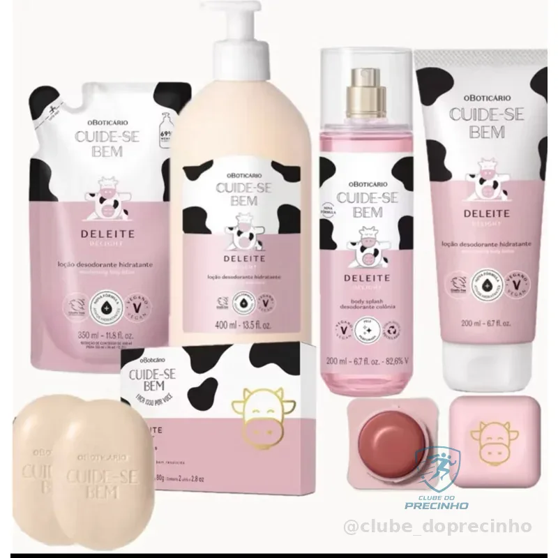 Linha Cuide-se Bem Deleite o Boticário Shopee