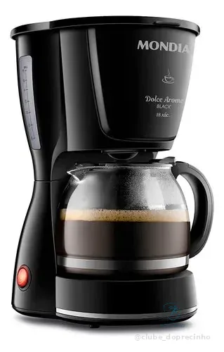 Cafeteira Elétrica Dolce Arome Mondial 550w - C-30-18x-fb Preto 220v