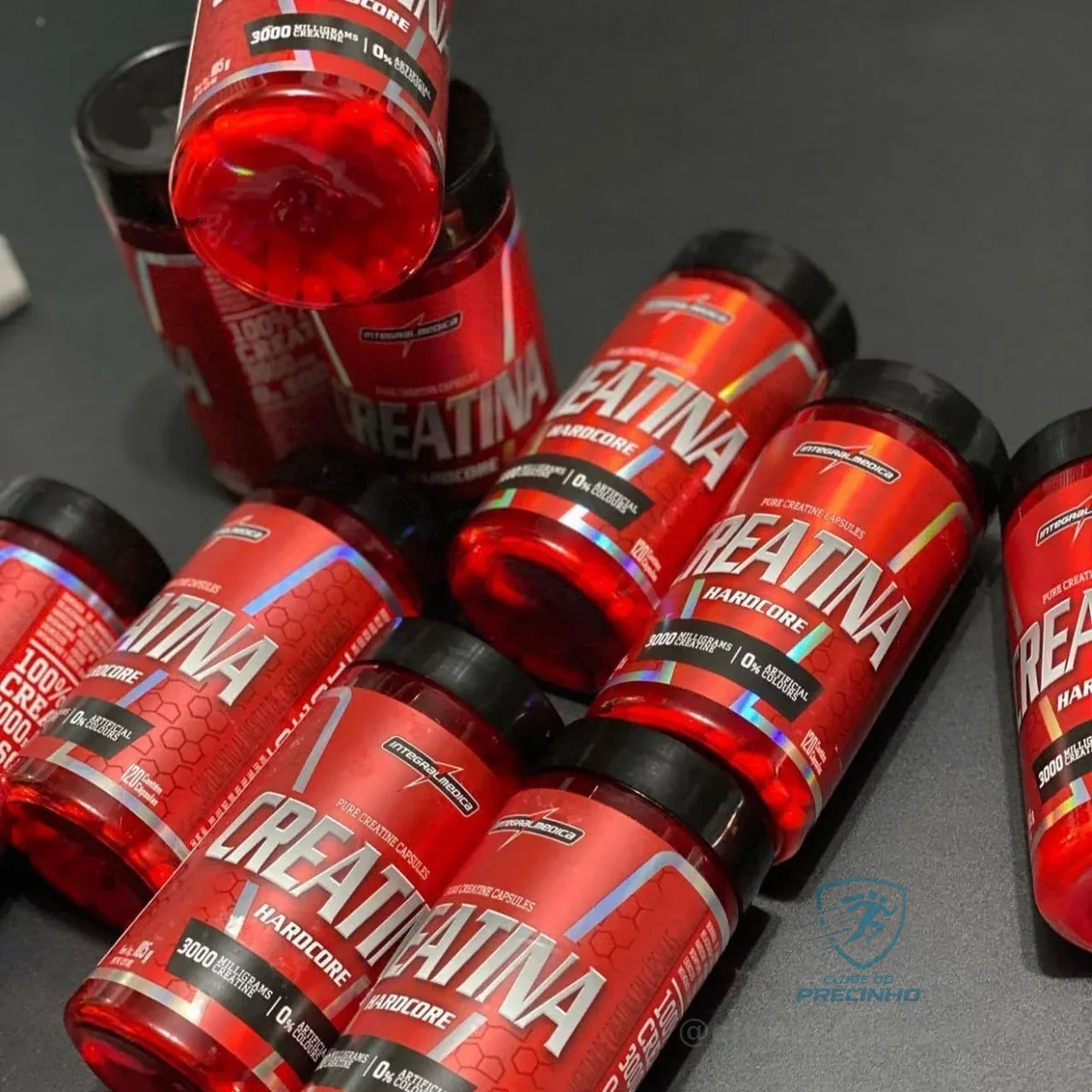 Creatina Hardcore 100% Pura 120 Capsulas - Integralmedica Mercado Livre