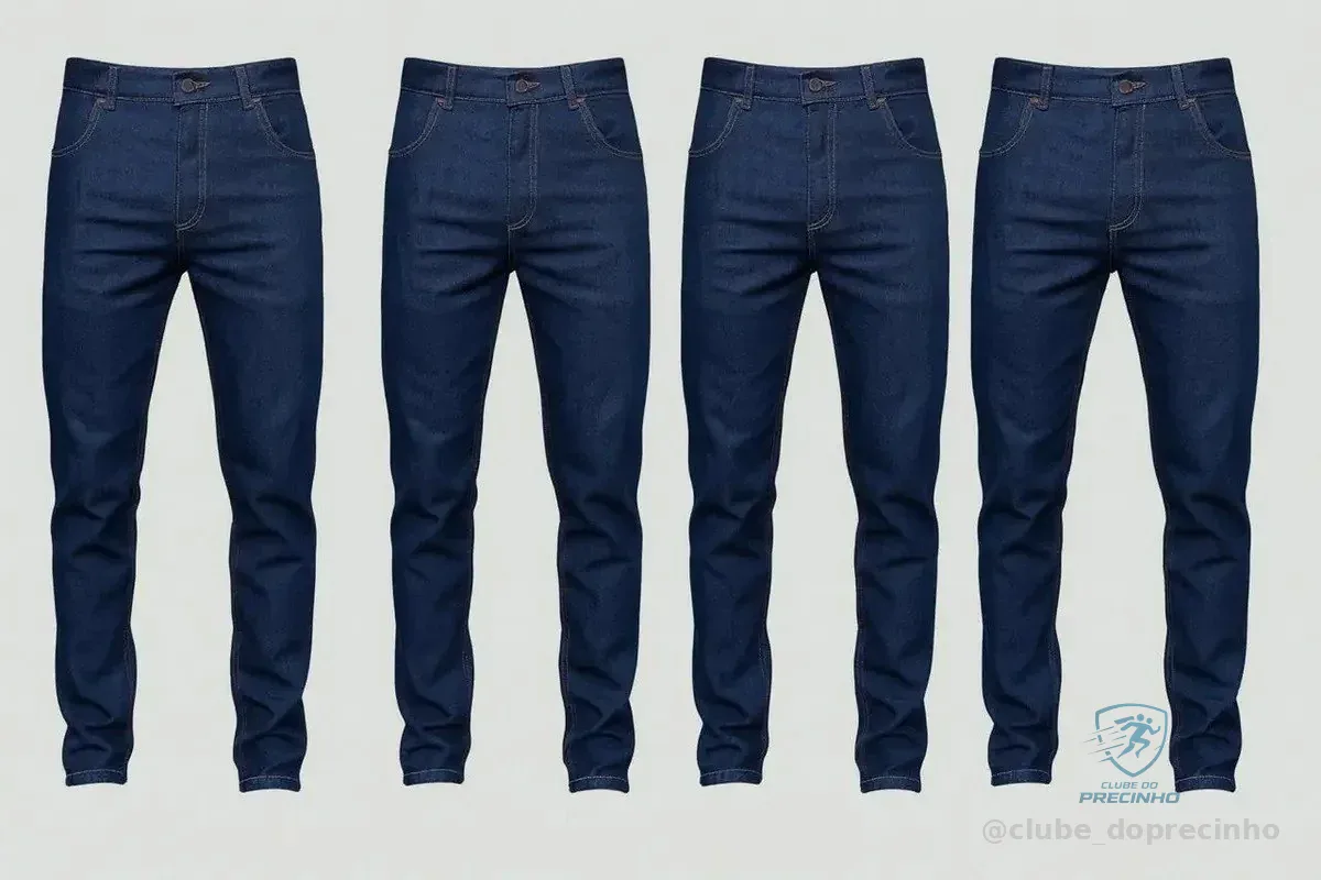 Kit 4 Calças Jeans Mercado Livre