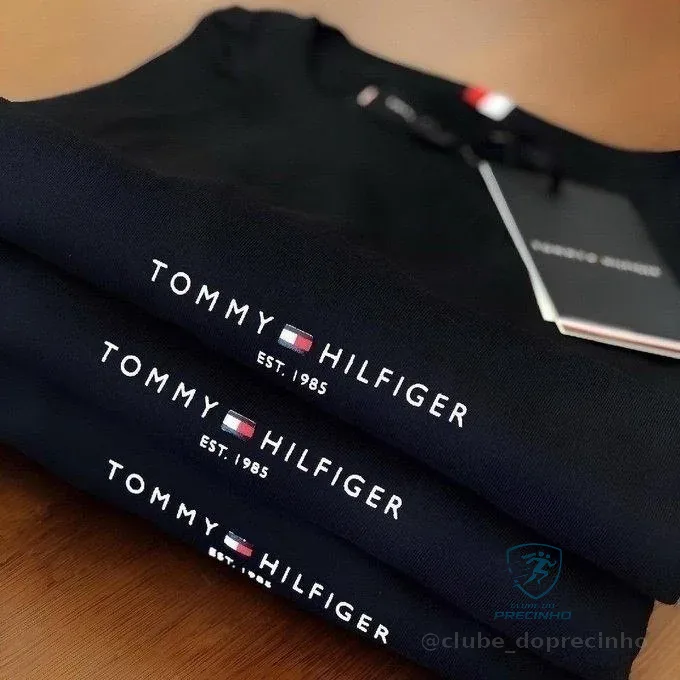 Camiseta Tommy Hilfiger Logo Tee Mercado Livre