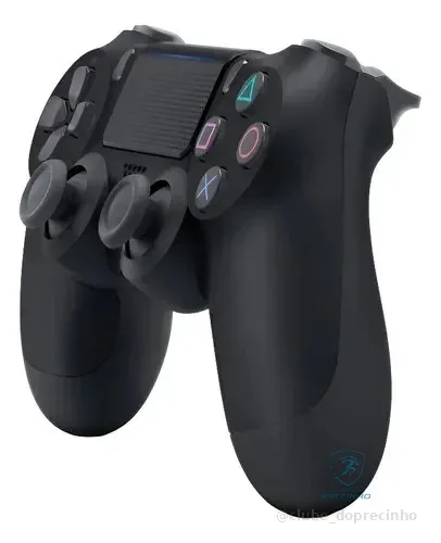 Controle Playstation Dualshock 4 Sony Cor Preto Ps4 Preto-azeviche