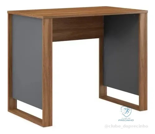 Mesa Para Computador Office Morada D02 Amendola/grafito Marrom