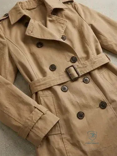 Trench Coat Feminino Bege Casaco Sobretudo Com Cinto Luxo Bege Gg