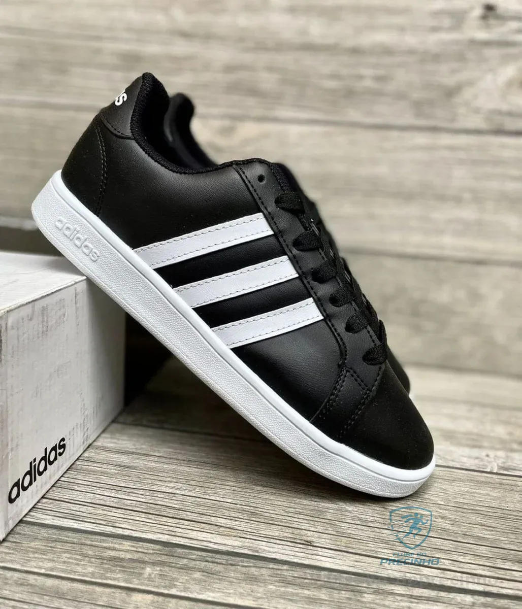 Tênis Masculino Grand Court 3.0 adidas Cblack/ftwwht/ftwwht Lisa 41 Br