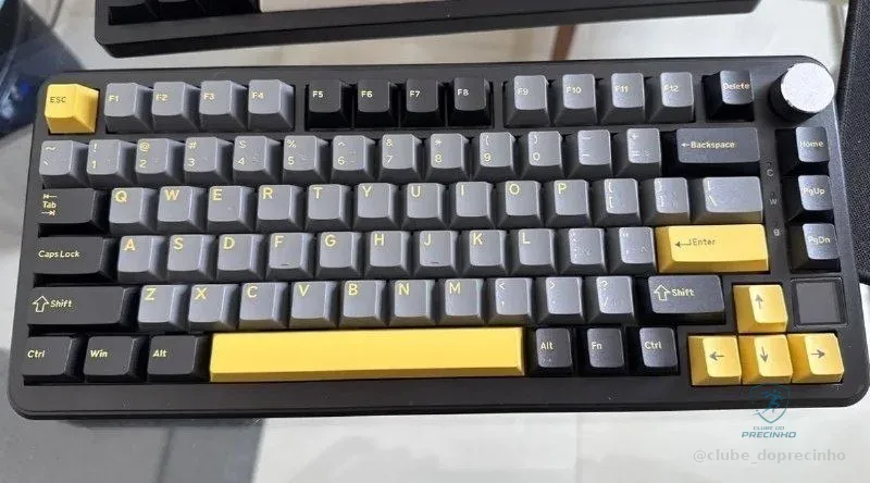 Teclado Mecânico Sem Fio Attack Shark X85pro 75% Tela TFT Mercado Livre
