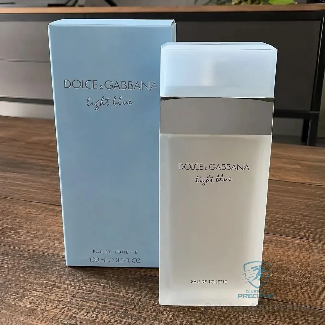 Light Blue 100ml Perfume Feminino Dolce & Gabbana Original