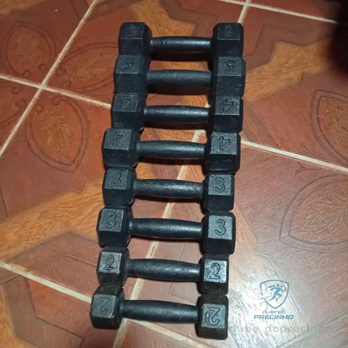 Kit Halter Sextavado Treino Ferro Par 2kg 3kg 4kg e 5kg Preto Mercado Livre