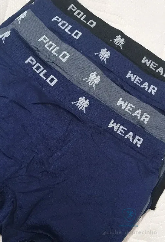 Kit 4 Cueca Boxer Masculino Polo Wear Mercado Livre