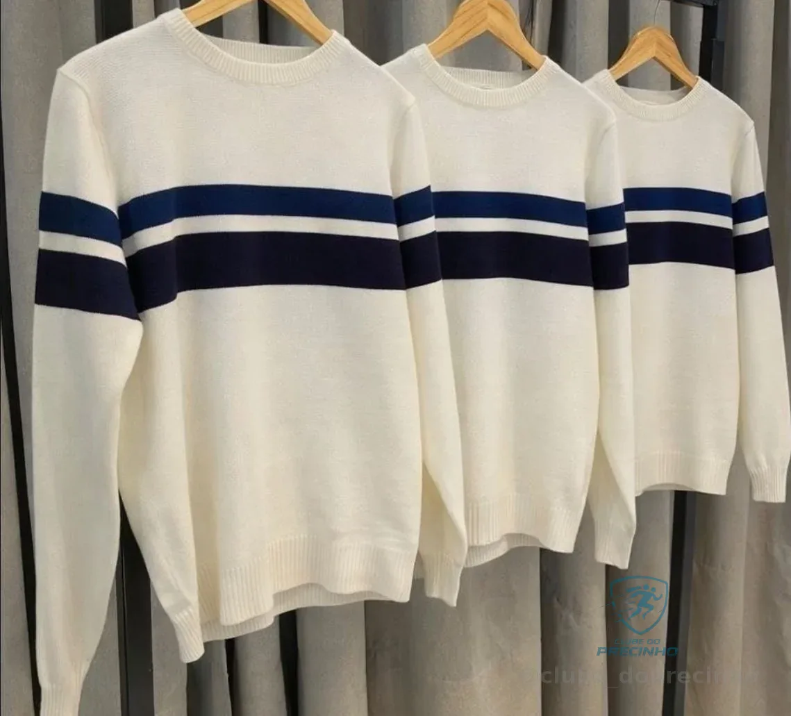 Suéter Comfort Tricot Listrado Diâmetro Mercado Livre