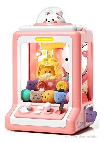 Mini Maquininha De Pegar Bichinho Infantil Garra Com Brindes