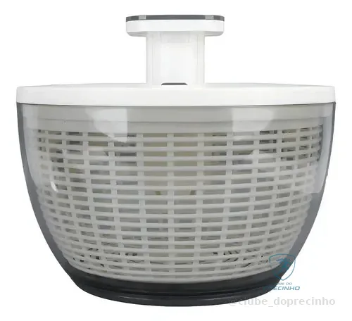 Centrifuga Salada Com Botão Acionador Automática 4,5 Litros Branco