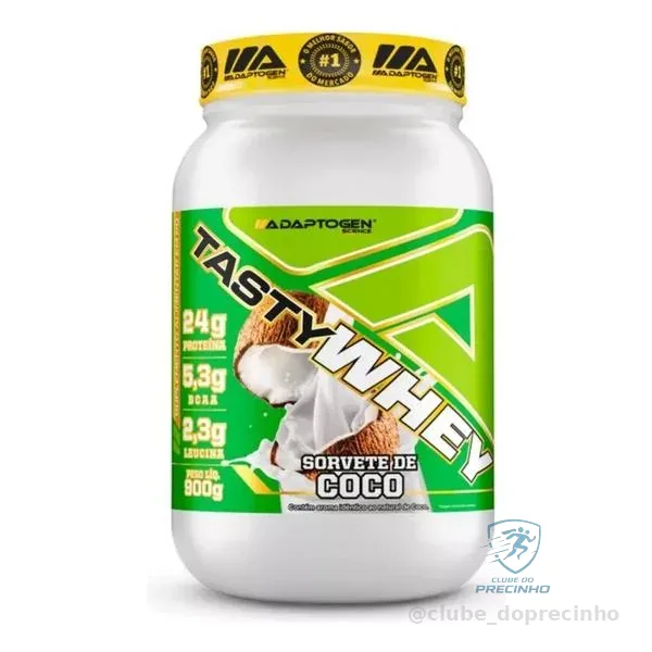 Tasty Whey 900g sabor coco Mercado Livre