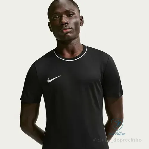 Camiseta Dri-fit Nike Park Masculina Preto/branco M