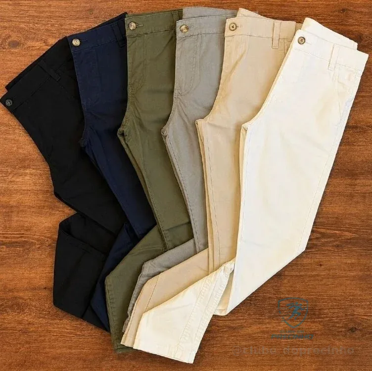 Calça De Alfaiataria Social Slim Micro Sport Fino Premium (5 cores) Mercado Livre