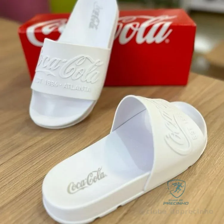 Chinelo Sandália Coca Cola Slide Coke Bold Original Mercado Livre