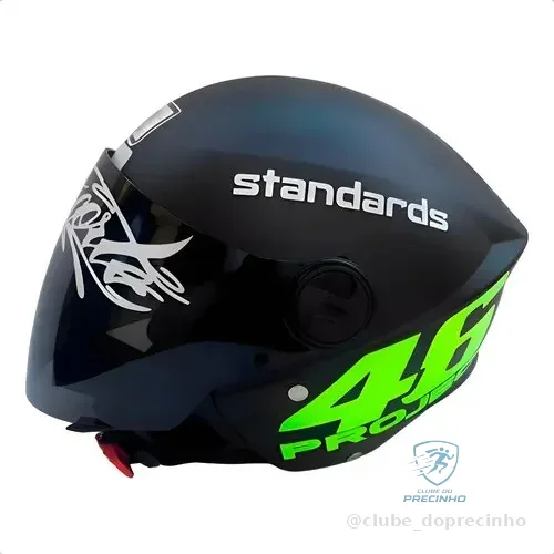 Capacete Personalizado Project 46 Vr Viseira Fumê