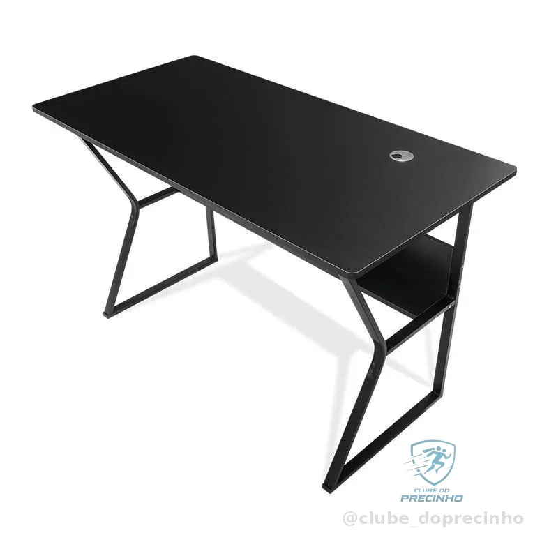 Mesa Para Escritorio Zinnia Aurea G100, 100cm, Preto, ZNO-ARG10-BL01