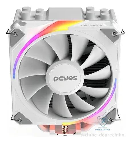 Cooler Para Processador Pcyes Frost Pulse Argb White Ghost
