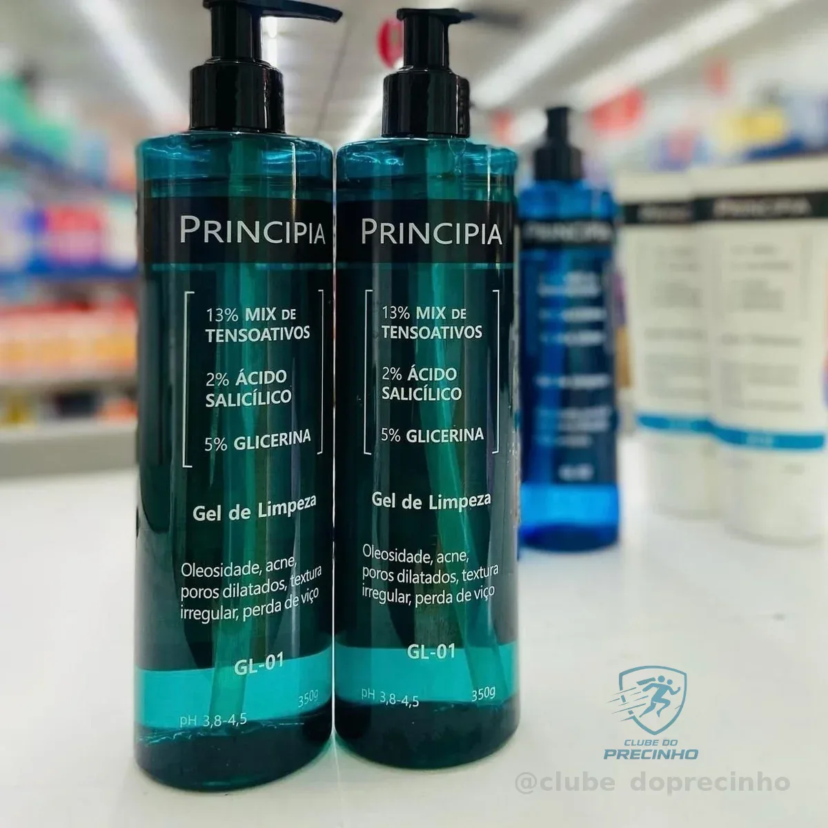 Principia Kit Duo Gel de Limpeza GL-01 - 350g