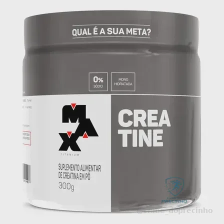 Creatina Monohidratada Max Titanium 300g Mercado Livre