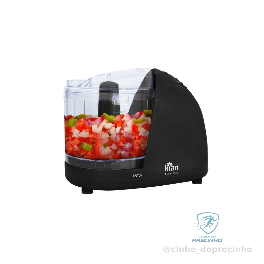Mini Processador De Alimentos Elétrico Turbo Triturador Alho Cebola Legumes Compacto Prático - Kian Shopee