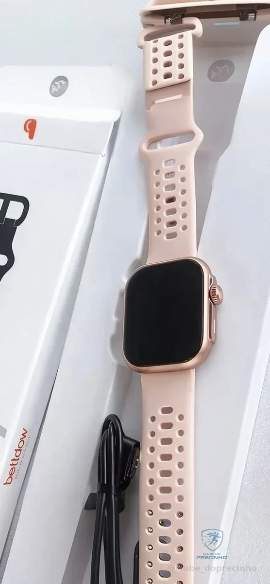 Relógio Smartwatch Bettdow Fb041 Rosa Mercado Livre