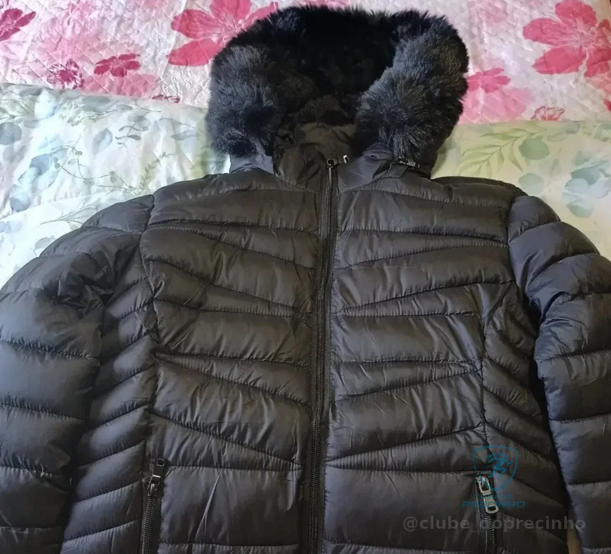 Jaqueta Feminina Puffer Bobojaco com Capuz Mercado Livre