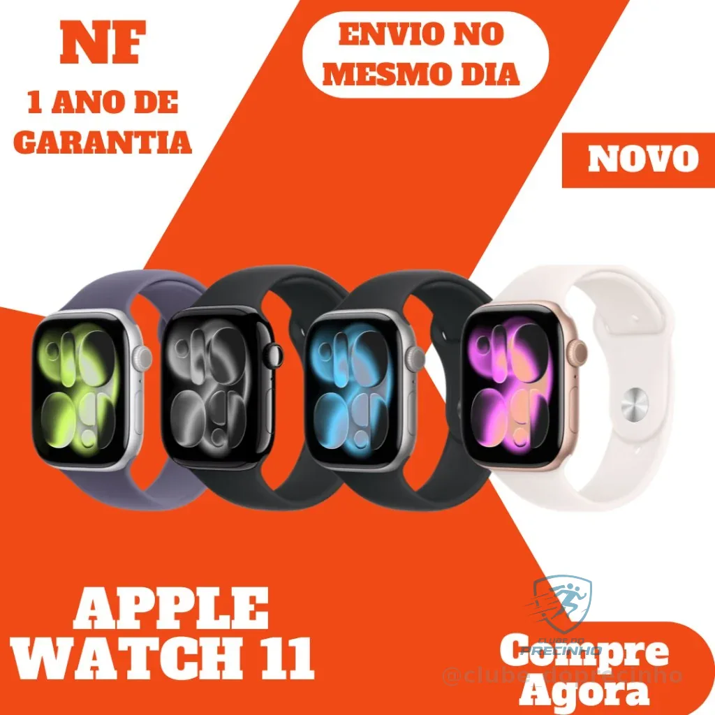Apple WAtch Series 11 - 42mm / 46mm Original • Lacrado • Envio Imediato • Nota Fiscal