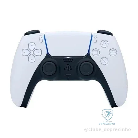 Controle PS5 Dualsense Sem Fio Sony Branco Original Lacrado Garantia + Nota Fiscal