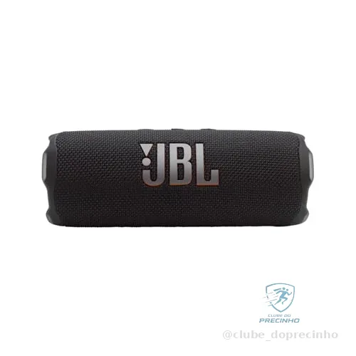 JBL, Caixa de Som, Flip 7, Bluetooth, Portátil, À Prova D'água e Poeira, Bateria de até 16h, Auracast, Som JBL Pro, AI Sound Boost, 25 W RMS - Preto