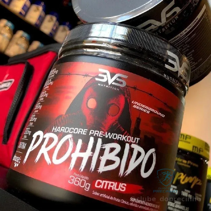 Pré Treino Prohibido 360g Mercado Livre