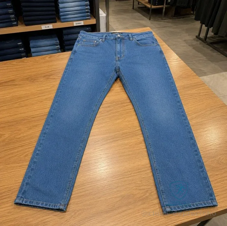 Calça Jeans Masculina Tradicional Corte Reto Mercado Livre