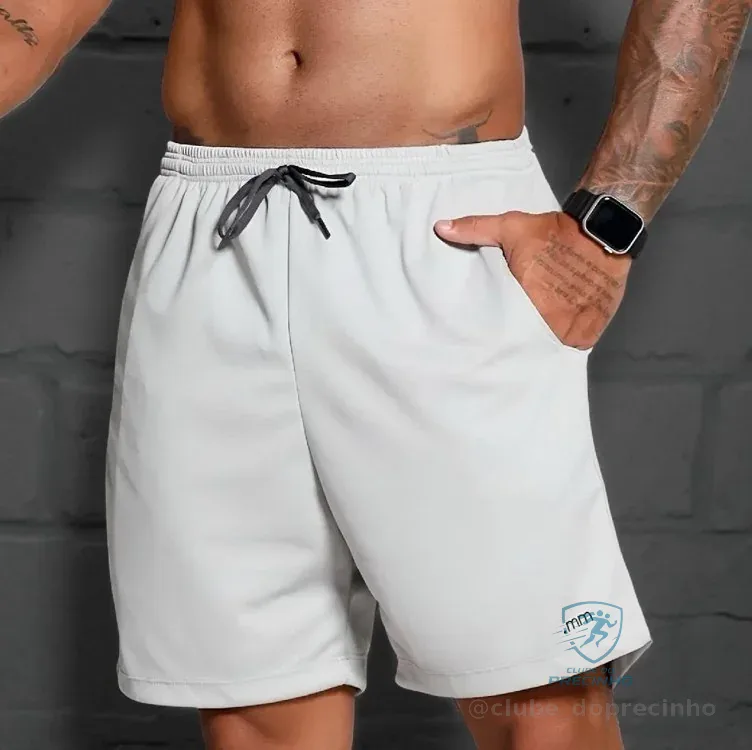 Bermuda Esportiva Masculina Futebol Short Treino Academia Mercado Livre
