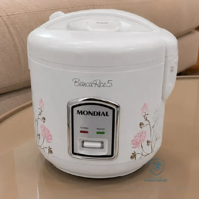 MONDIAL Panela De Arroz Bianca Rice 5, Branco, 400W, 110V - NPE-05-5X