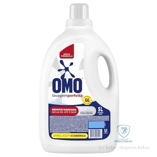 OMO Lavagem Perfeita - Sabão Líquido 5L