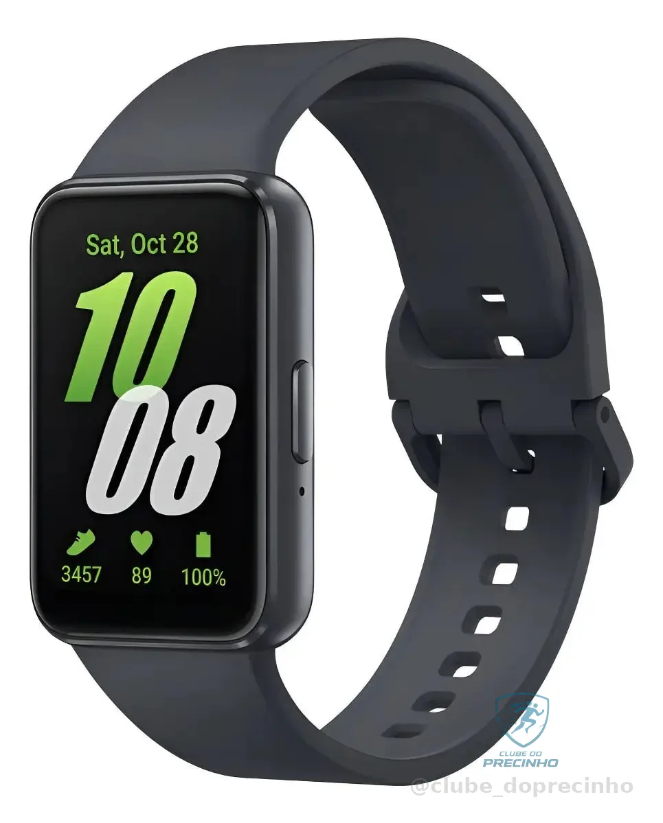 Relógio Smartband Samsung Galaxy Fit 3 SM-R390 Grafite Mercado Livre
