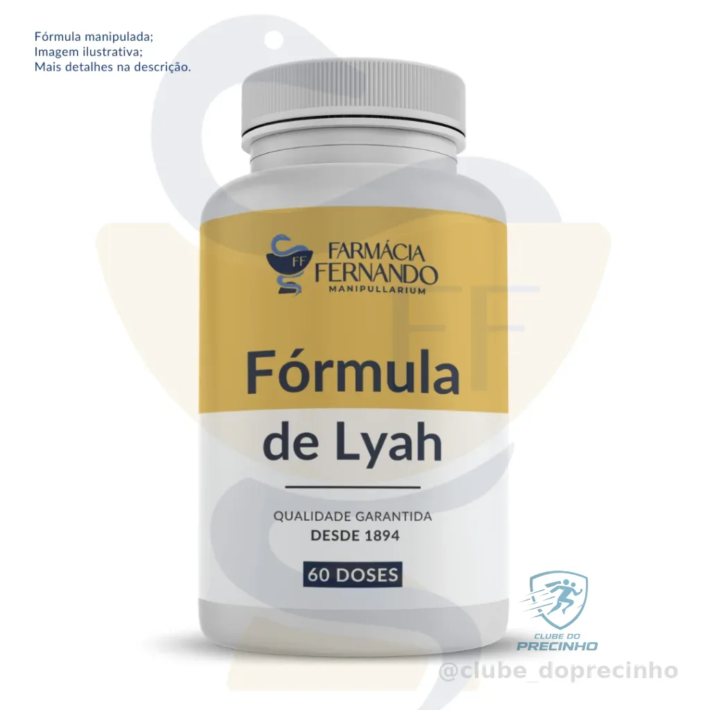 Fórmula de Lyah 60 doses - Suplemento alimentar Shopee