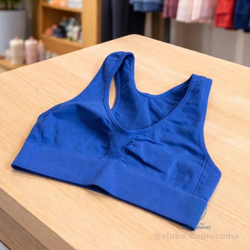 Top Selene Alta Sustentação Sem Costura Fitness Academia Mercado Livre