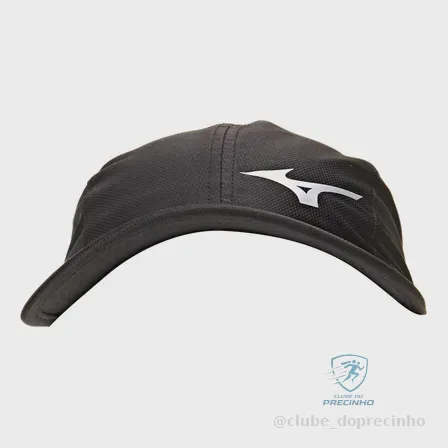 Boné Run Sky Mizuno Preto Liso Tamanho Único Mercado Livre