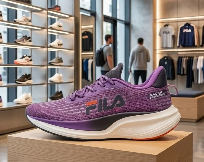 Tênis Feminino de Corrida Speedzone Racer Fila Roxa