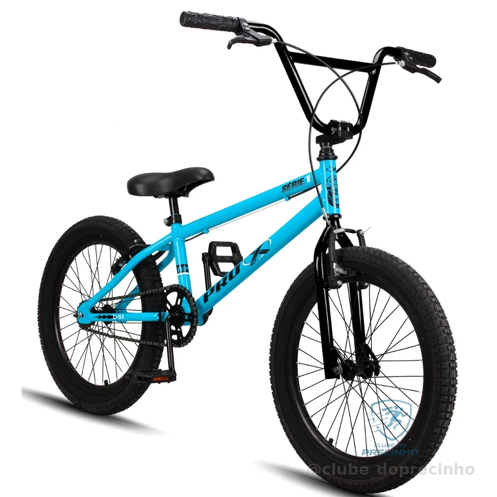Bicicleta aro 20 BMX Pro-X Série 1 freios V-Brake aros Aero Shopee