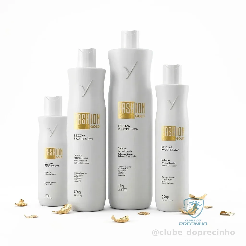 Escova Progressiva - Fashion Gold Shopee