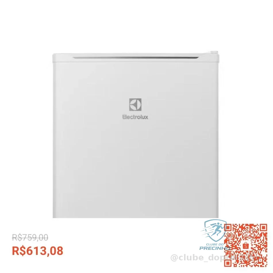 Frigobar Electrolux 47L Efficient com Controle de Temperatura Cor Branca (EM50)