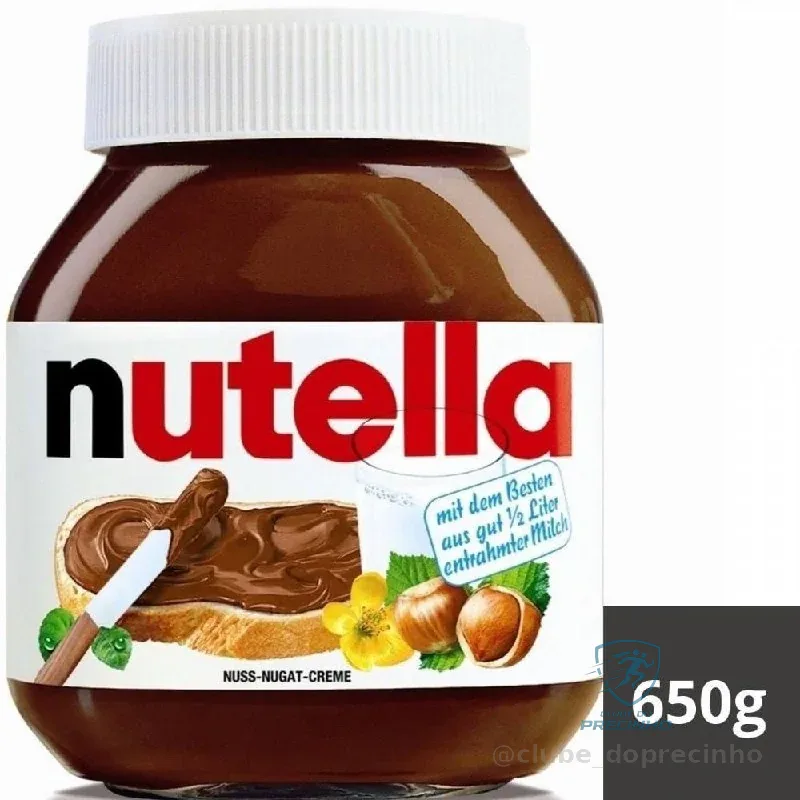 Excelente preço!! ❤️ Nutella 650g
