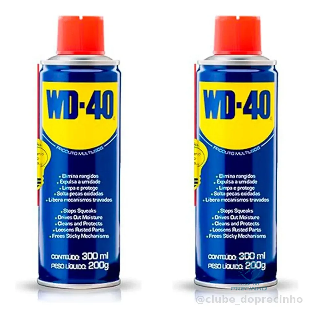 2 Und Desengripante Wd-40 Multiuso 300ml Anti Corrosivo
