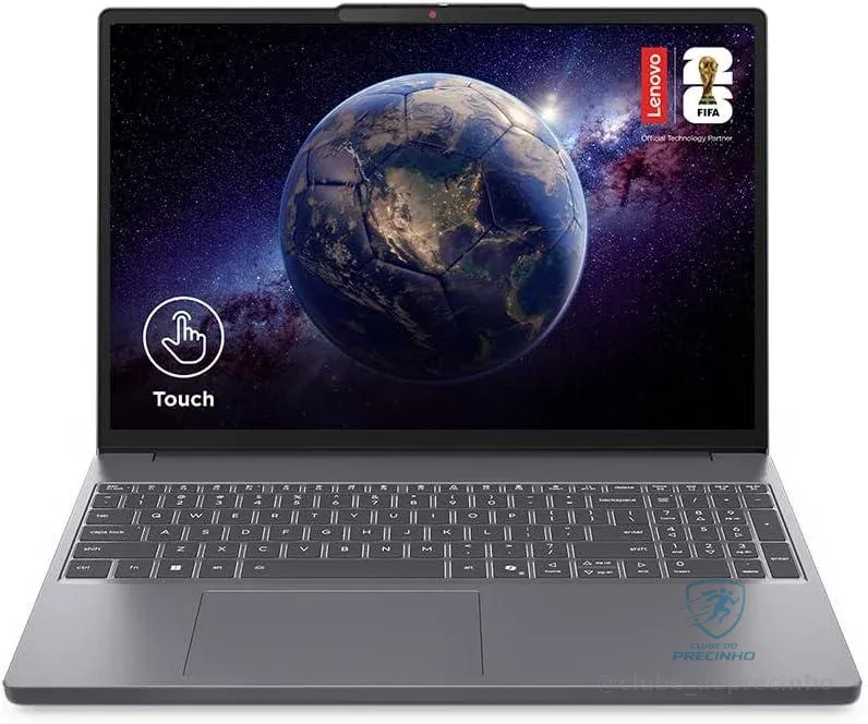 Notebook Lenovo IdeaPad Slim 3 Core i5-13420H 8GB 512GB SSD Tela 15.3" Touch Screen - 83NS000ABR W11