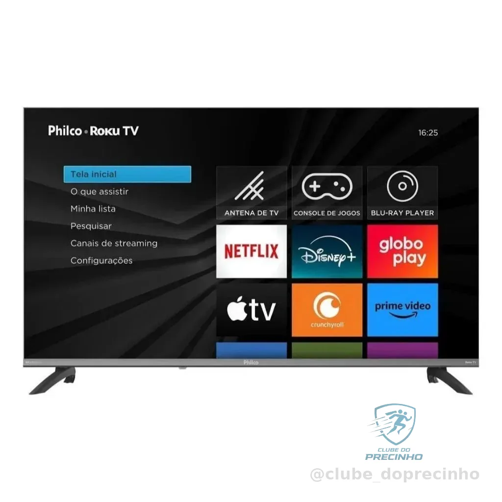Smart TV 40” P40CRA Philco Full HD Wi-Fi HDMI USB Conversor Digital